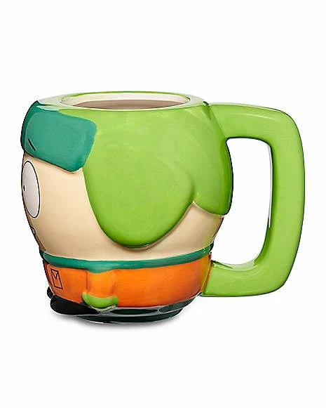 Discount ๐ Molded Chibi Kyle Coffee Mug - South Park ๐งจ 2 Discount ๐ Molded Chibi Kyle Coffee Mug - South Park ๐งจ - Image 2