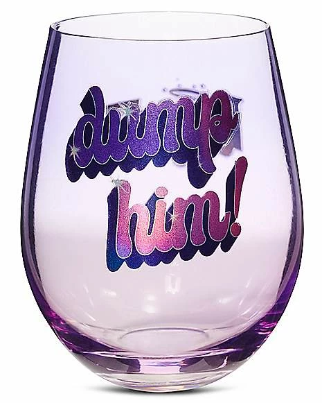 Hot Sale ๐ Dump Him Bratz Stemless Glass - 22 oz. ๐ 1 Hot Sale ๐ Dump Him Bratz Stemless Glass - 22 oz. ๐
