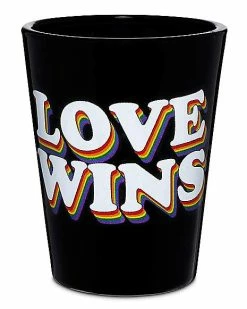 Discount 👏 Love Wins Pride Shot Glass - 1.5 oz. 💯