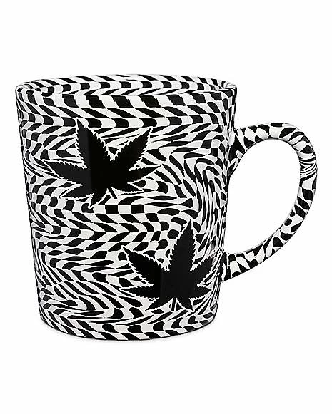 Best deal ๐งจ Stripe Weed Leaf Coffee Mug - 17 oz. ๐ 1 Best deal ๐งจ Stripe Weed Leaf Coffee Mug - 17 oz. ๐