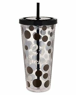 Top 10 🎁 Polka Dot 21 Bitches Cup with Straw - 20 oz. ❤️
