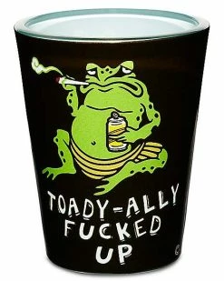 Buy 🔥 Toadally F'd Up Shot Glass - 1.5 oz. ❤️