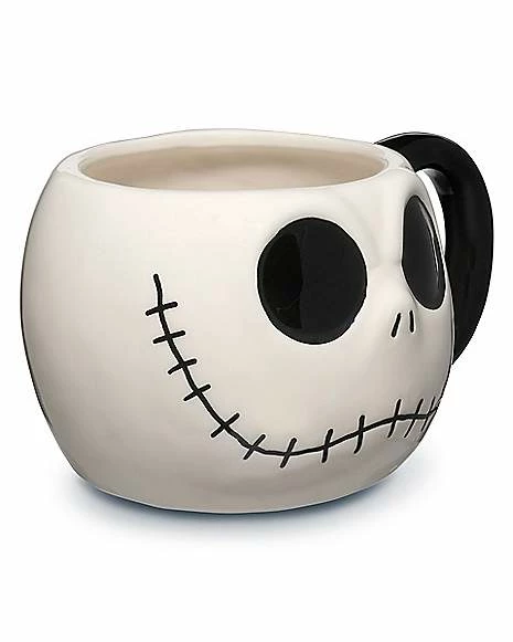 Best deal 🎁 Jack Skellington 3D Molded Coffee Mug 17.5 oz. - The Nightmare Before 🎁 Christmas 🎁 2 Best deal 🎁 Jack Skellington 3D Molded Coffee Mug 17.5 oz. - The Nightmare Before 🎁 Christmas 🎁 - Image 2