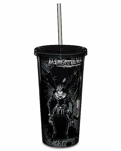 Wholesale 👏 Light and Ryuk Cup with Straw 20 oz. - Death Note 👍 1 Wholesale 👏 Light and Ryuk Cup with Straw 20 oz. - Death Note 👍