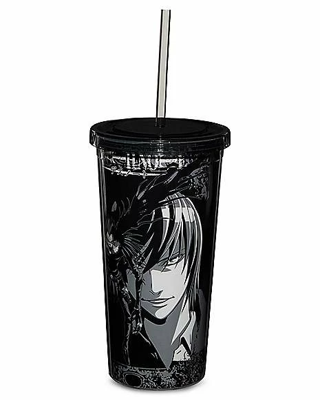 Wholesale 👏 Light and Ryuk Cup with Straw 20 oz. - Death Note 👍 2 Wholesale 👏 Light and Ryuk Cup with Straw 20 oz. - Death Note 👍 - Image 2