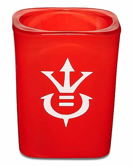 Promo ❤️ Red Vegeta Square Shot Glass 2 oz. - Dragon Ball Z ✨ 3 Promo ❤️ Red Vegeta Square Shot Glass 2 oz. - Dragon Ball Z ✨ - Image 3