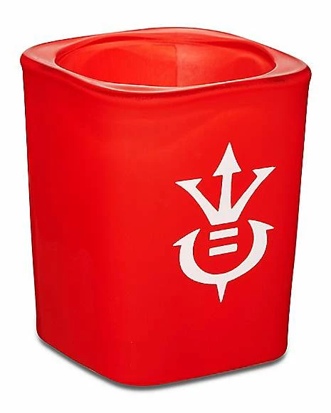 Promo ❤️ Red Vegeta Square Shot Glass 2 oz. - Dragon Ball Z ✨ 4 Promo ❤️ Red Vegeta Square Shot Glass 2 oz. - Dragon Ball Z ✨ - Image 4