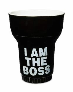 Discount ✔️ I Am The Boss Coffee Mug - 16 oz. 😀