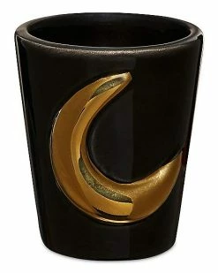 Outlet 😍 Gold Crescent Moon Shot Glass - 2 oz. 😀