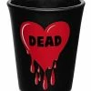 Buy ⌛ Dead Drippy Heart Shot Glass - 2 oz. 😀