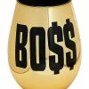 Budget 🔔 Boss Dollar Sign Wine Glass - 32 oz. 🤩