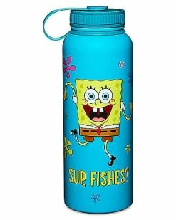 Coupon ⭐ Sup Fishes SpongeBob SquarePants Water Bottle - 42 oz. 🎉
