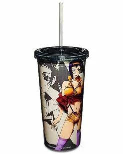Discount 🌟 Cowboy Bebop Faye Cup with Straw - 20 oz. ⌛