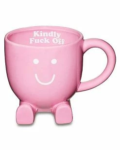 Cheap 😍 Kindly Fuck Off Molded Feet Coffee Mug - 19 oz. 😀 -Corona-shop 03963782 b