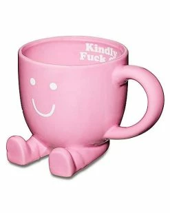 Cheap 😍 Kindly Fuck Off Molded Feet Coffee Mug - 19 oz. 😀 -Corona-shop 03963782 c