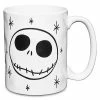 Budget 🎁 Jack Skellington Face Coffee Mug 15 oz. - The Nightmare Before ❄ Christmas 😉