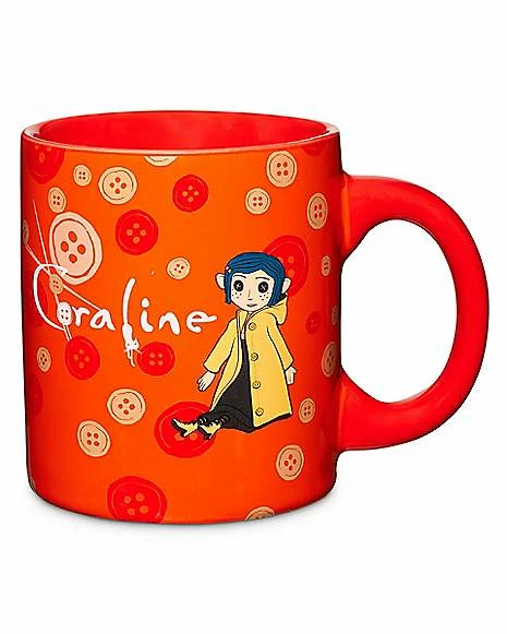 Budget ๐ Coraline Coffee Mug - 20 oz. ๐งจ 1 Budget ๐ Coraline Coffee Mug - 20 oz. ๐งจ