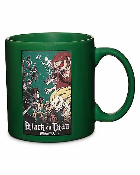 Wholesale 😍 Attack on Titans Group Coffee Mug - 20 oz. 😍 1 Wholesale 😍 Attack on Titans Group Coffee Mug - 20 oz. 😍