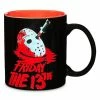 Cheap 🛒 Jason Voorhees Mask and Machete Coffee Mug 20 oz. - Friday the 13th ✔️