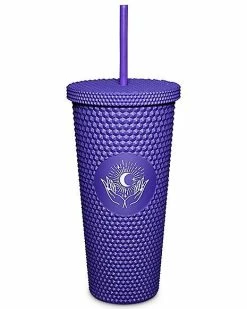 Cheapest 😀 Textured Mystic Hand Cup with Straw - 24 oz. 🔔