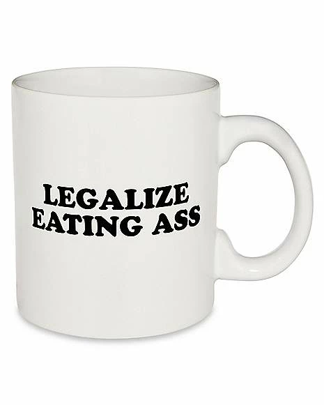Coupon ๐ Legalize Eating Ass Coffee Mug 20 oz. - Danny Duncan ๐งจ 1 Coupon ๐ Legalize Eating Ass Coffee Mug 20 oz. - Danny Duncan ๐งจ