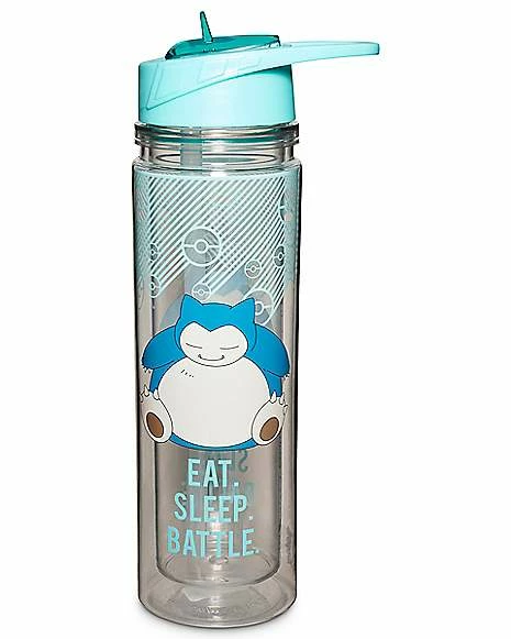 Cheapest 🤩 Snorlax Eat Sleep Battle Water Bottle Pokemon - 18 oz. ⭐ 1 Cheapest 🤩 Snorlax Eat Sleep Battle Water Bottle Pokemon - 18 oz. ⭐