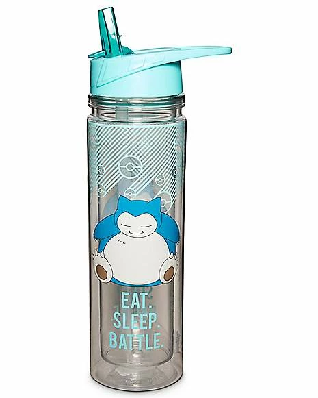 Cheapest 🤩 Snorlax Eat Sleep Battle Water Bottle Pokemon - 18 oz. ⭐ 2 Cheapest 🤩 Snorlax Eat Sleep Battle Water Bottle Pokemon - 18 oz. ⭐ - Image 2
