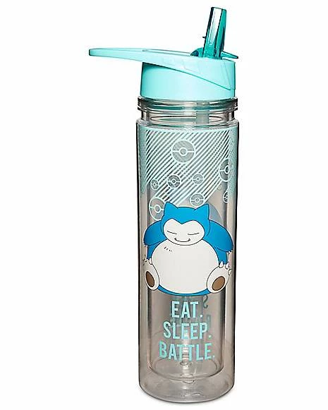 Cheapest 🤩 Snorlax Eat Sleep Battle Water Bottle Pokemon - 18 oz. ⭐ 3 Cheapest 🤩 Snorlax Eat Sleep Battle Water Bottle Pokemon - 18 oz. ⭐ - Image 3