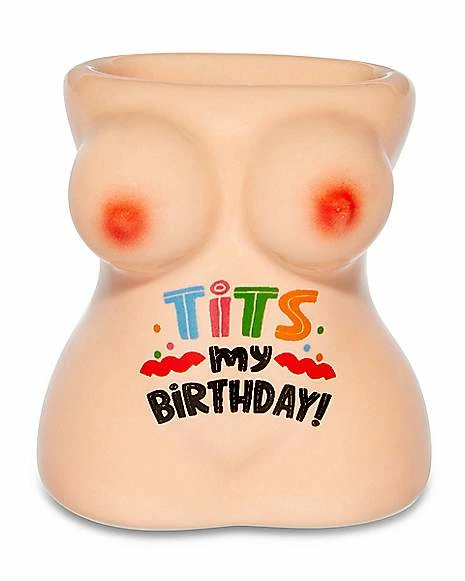 Discount โญ Molded Tits My ๐ Birthday Shot Glass - 1 oz. ๐ฅฐ 1 Discount โญ Molded Tits My ๐ Birthday Shot Glass - 1 oz. ๐ฅฐ