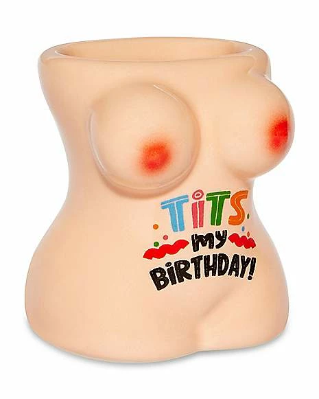 Discount โญ Molded Tits My ๐ Birthday Shot Glass - 1 oz. ๐ฅฐ 2 Discount โญ Molded Tits My ๐ Birthday Shot Glass - 1 oz. ๐ฅฐ - Image 2