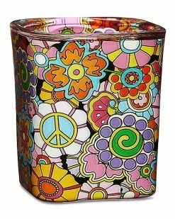 Best Pirce 😍 Retro Flowers Square Shot Glass - 1.5 oz. ⭐ -Corona-shop 03996469 b