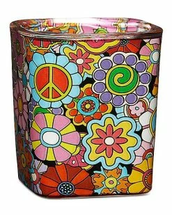 Best Pirce 😍 Retro Flowers Square Shot Glass - 1.5 oz. ⭐ -Corona-shop 03996469 c