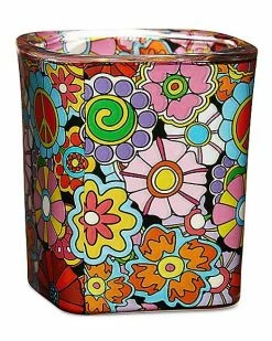 Best Pirce 😍 Retro Flowers Square Shot Glass - 1.5 oz. ⭐ -Corona-shop 03996469 d