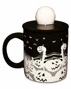 New 🧨 Sculpted Jack Skellington Lid Coffee Mug 18 oz. - The Nightmare Before 🔔 Christmas ✨ -Corona-shop 04101978 c