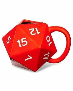 Outlet 🤩 Dungeons & Dragons 12-Sided Dice Molded Coffee Mug - 15 oz. 💯
