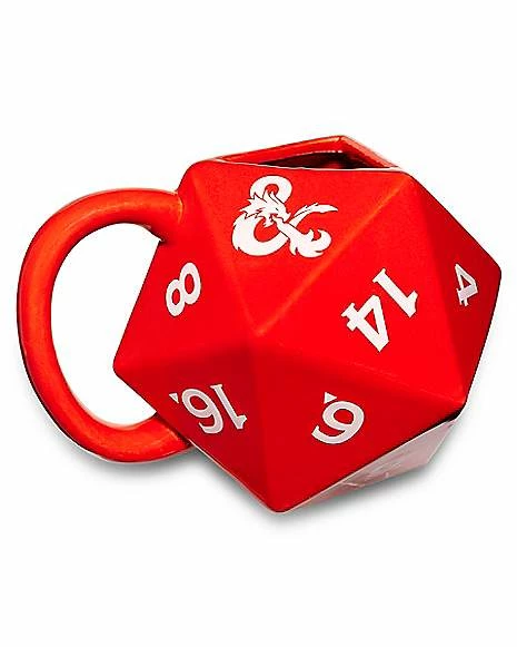 Outlet 🤩 Dungeons & Dragons 12-Sided Dice Molded Coffee Mug - 15 oz. 💯 3 Outlet 🤩 Dungeons & Dragons 12-Sided Dice Molded Coffee Mug - 15 oz. 💯 - Image 3