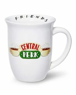 New 👍 Central Perk Wide Rim Coffee Mug 16 oz. - Friends 🌟
